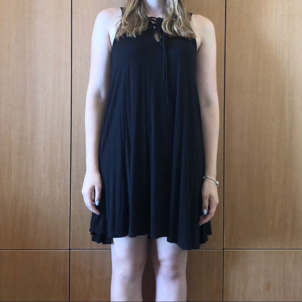 The-Front Detail Jolie Swing Dress